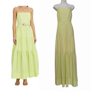 NWT$425 Nicholas Kerala tiered Maxi dress No Belt